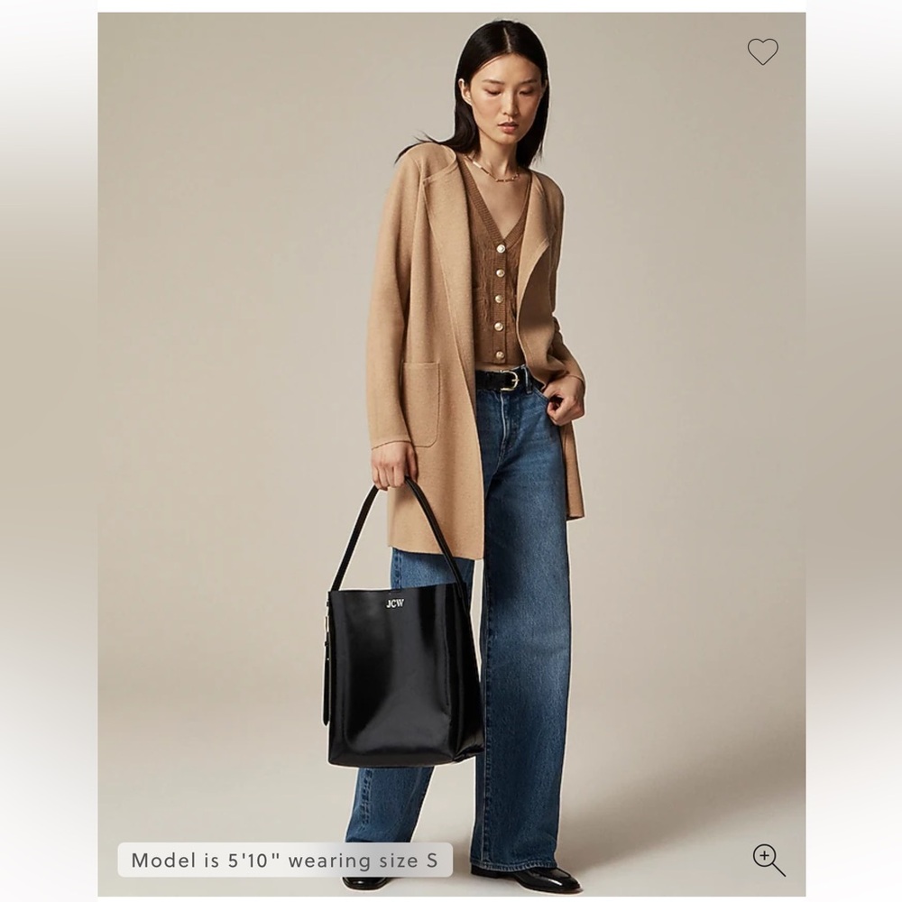 Juliette Collarless Sweater Blazer
